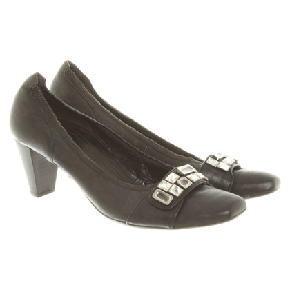 Högl Pumps/Peeptoes en Cuir en Noir