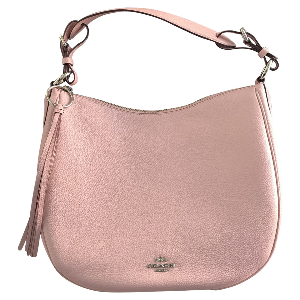 Coach Handtasche aus Leder in Rosa / Pink