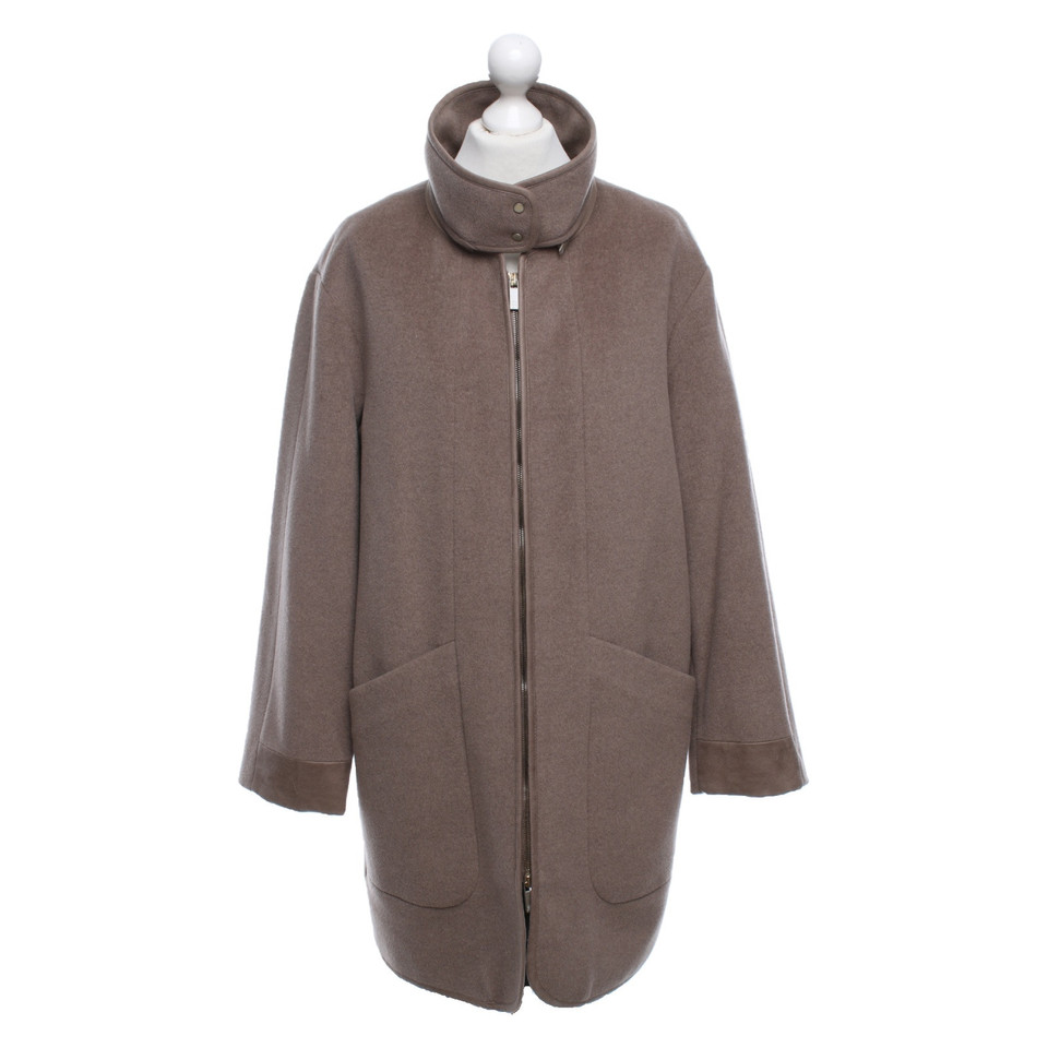 Riani Jacket/Coat Wool in Beige