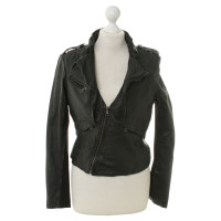 Rich & Royal Leather jacket with vest 