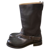 Bottega Veneta Boots Leather in Brown