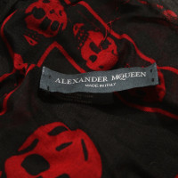 Alexander McQueen Sjaal in Zwart