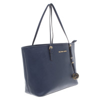 Michael Kors Shopper en bleu foncé