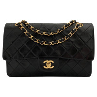 Chanel Flap Bag in Pelle in Nero