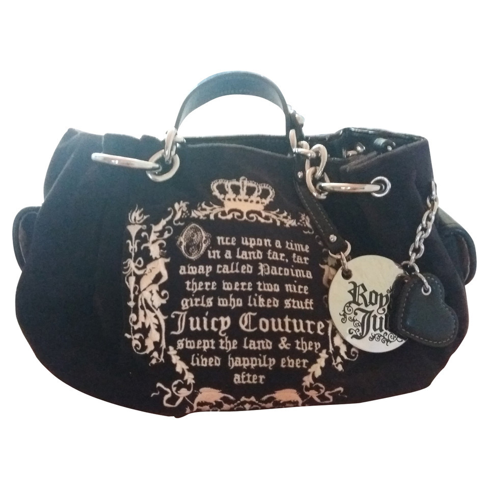 Juicy Couture Handtasche aus Wildleder