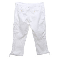 Closed trousers in white