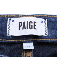 Paige Jeans Blauwe spijkerbroek