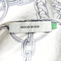 Wood Wood Seidentop mit Muster