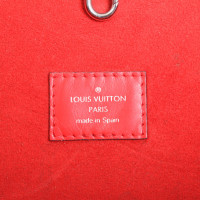 Louis Vuitton Neverfull aus Leder in Rot
