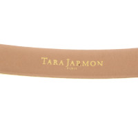 Tara Jarmon Ceinture en cuir Saffiano