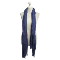 Closed Light scarf in blue