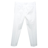 Prada pantaloni di cotone in bianco