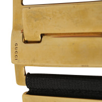 Gucci Waist belt with gold-colored buckle