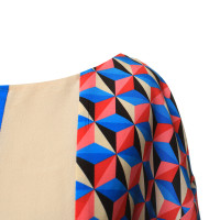 Msgm Silk dress with pattern