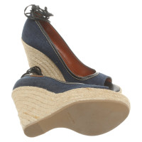 Sergio Rossi Wedges in Blue