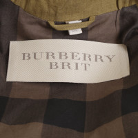 Burberry Biker-Jacke in Grün