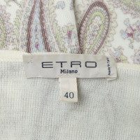 Etro Short cardigan with pattern