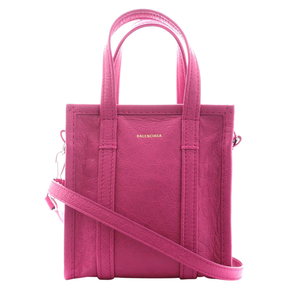 Balenciaga Shopper Leather in Pink