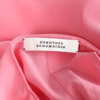 Dorothee Schumacher Top en Soie en Rose/pink