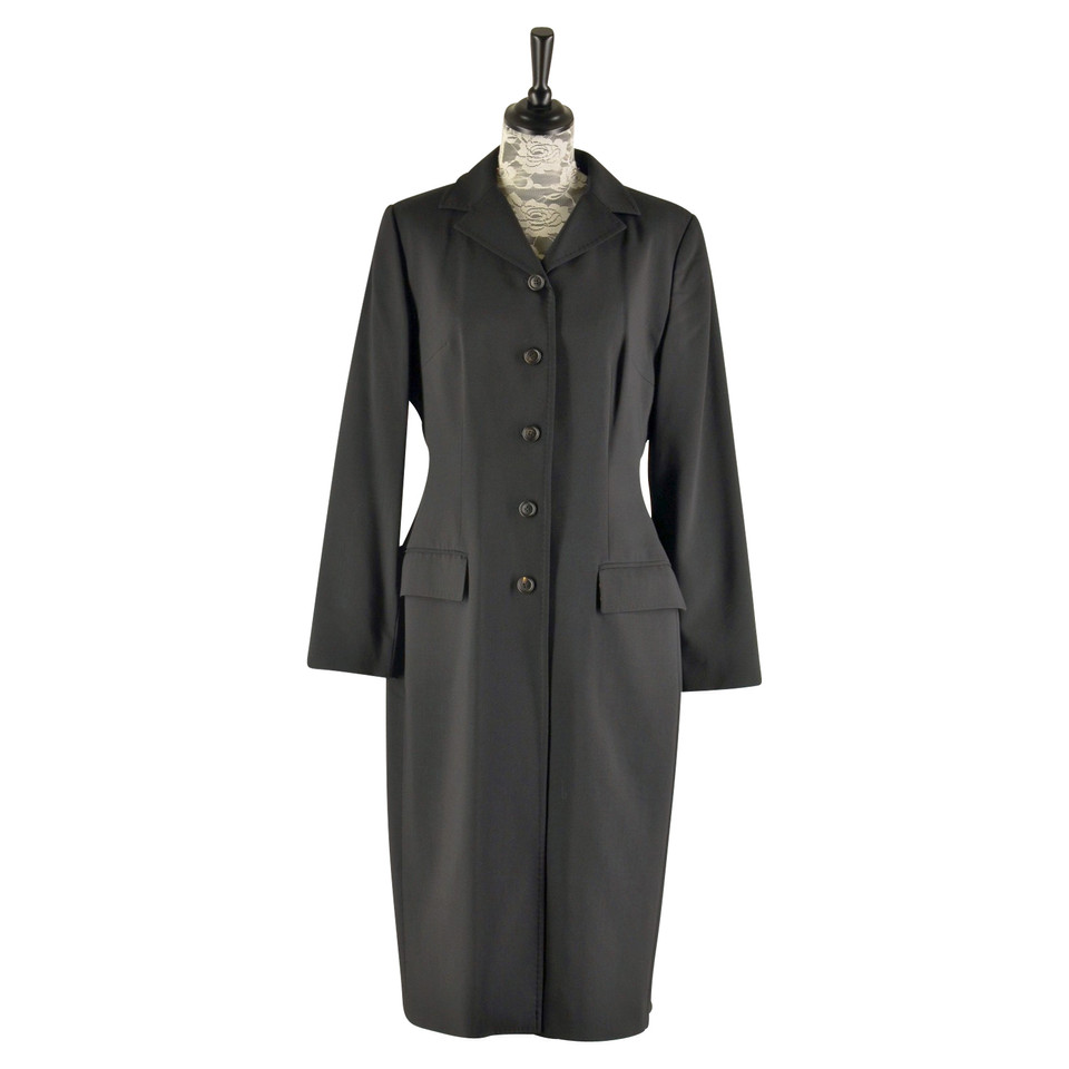 Dolce & Gabbana Veste/Manteau en Laine en Noir