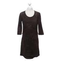 Other Designer Lapis Italia - Brown suede dress