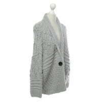 Iris Von Arnim Cashmere sweater in light gray