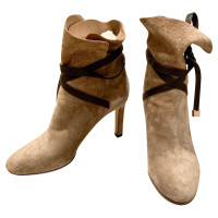 Jimmy Choo Bottes en Daim en Ocre