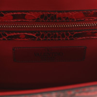 Valentino Garavani Umhängetasche aus Leder in Rot