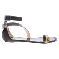 Jimmy Choo Sandals with snakeskin detail