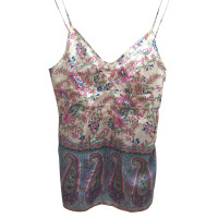 See By Chloé Halter top with a floral pattern