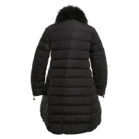Moncler Down coat with fur trim