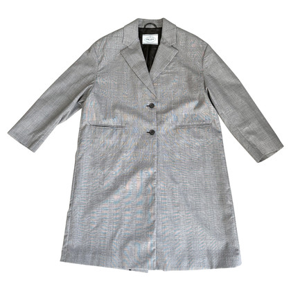 Prada Jacket/Coat Viscose in Grey