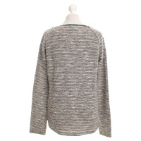 Maison Scotch Knitted sweater with fancy yarn