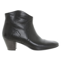 Isabel Marant Stiefeletten aus Leder in Schwarz