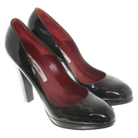 Brian Atwood pumps black patent leather