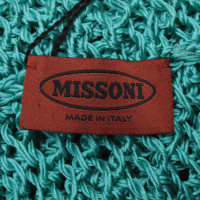 Missoni Basque cap in green