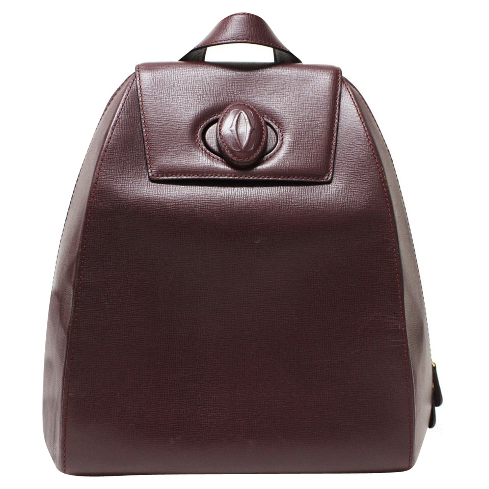 Cartier Shopper Leather in Bordeaux