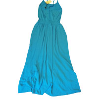 Luisa Spagnoli Dress Viscose in Turquoise