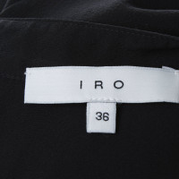 Iro zijden jurk met details
