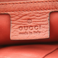 Gucci clutch met reptielenleer