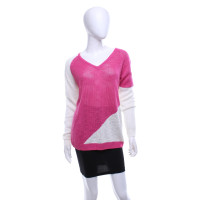 360 Sweater Pull en bicolore