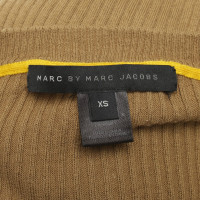 Marc By Marc Jacobs Pull avec poignets jaunes