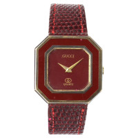 Gucci Orologio da polso in Acciaio in Bordeaux