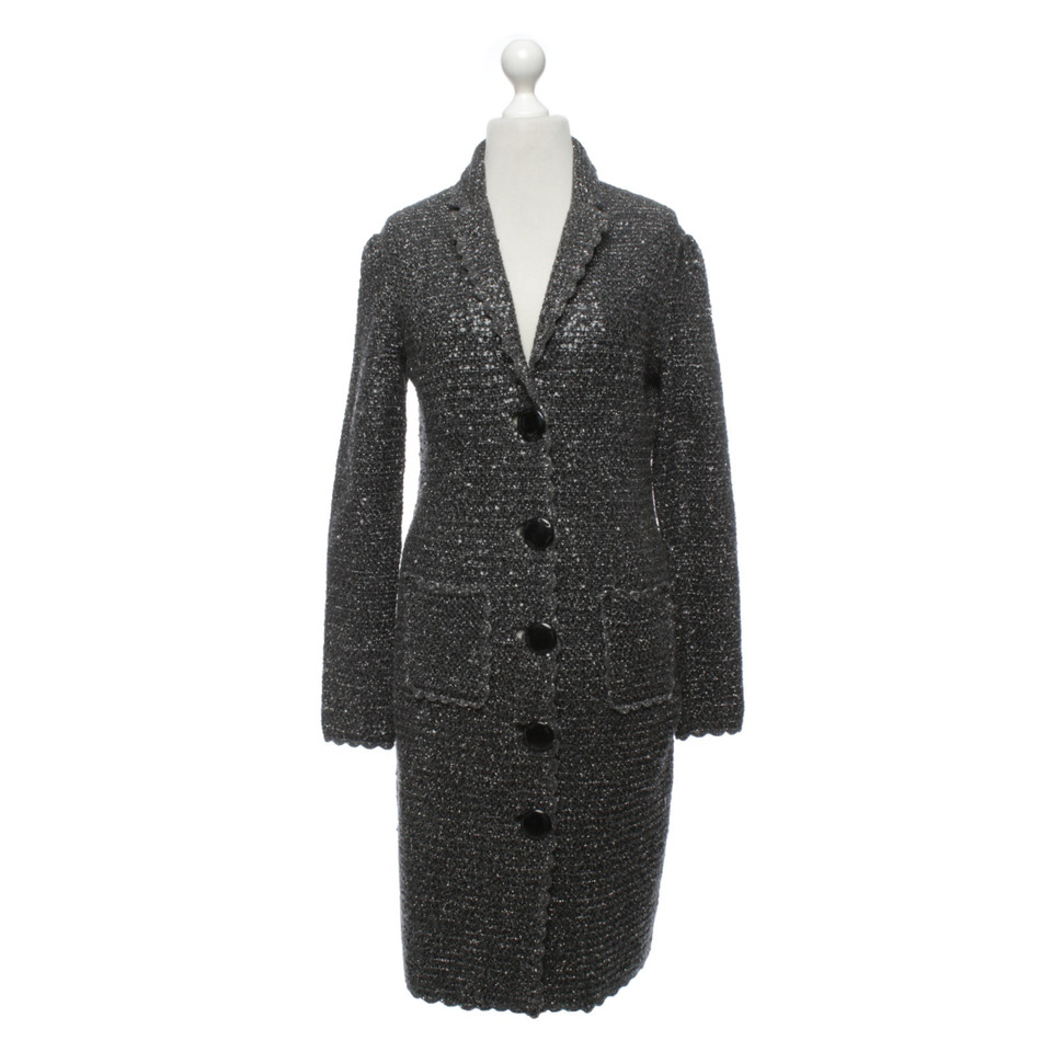 Dolce & Gabbana Giacca/Cappotto in Argenteo