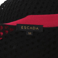 Escada Cardigan in black / pink