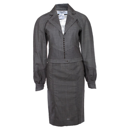 Christian Dior Suit wool in grey