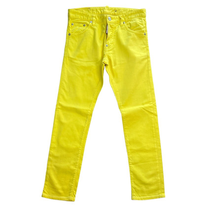 Dsquared2 Jeans aus Jeansstoff in Gelb