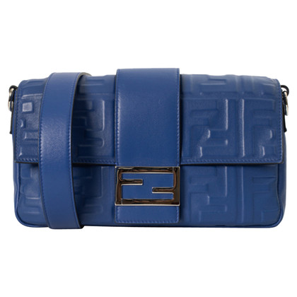 Fendi Sac à main en Cuir en Bleu