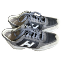 Hogan Trainers Leather in Grey