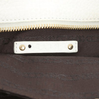 Céline Handbag Leather in White